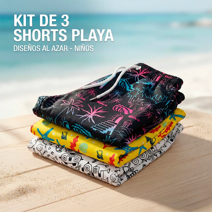 BSH102A KIT DE 3 BERMUDAS 8676